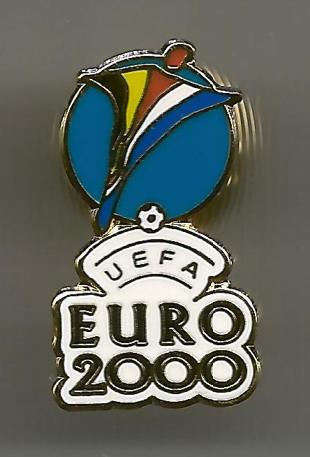 Pin Badge European Championship 2000 Netherlands and Belgium